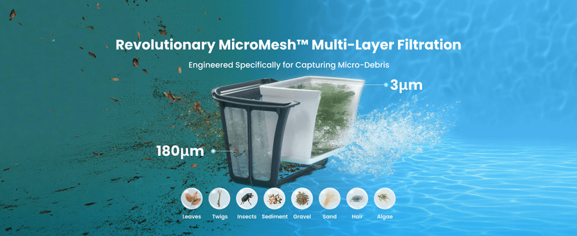(2025 Upgrade) Aiper Scuba S1 Robotic Pool Cleaner, Wall & Waterline Cleaning, Double Filtration, Extended 180-Min Battery Life, Smart Navigation, App Support, OTA Upgrade