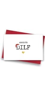 Funny Christmas Cards with Envelopes, Naughty Christmas Gifts for Boyfriend Husband Men, Unique Christmas Gift ideas for Him, Cute Merry Christmas Card Gifts from Wife Girlfriend