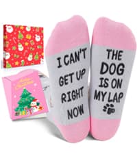HAPPYPOP Dog Gifts for Women Men - Dog Gifts for Dog Lovers, Funny Dog Christmas Birthday Stockings, Dog Mom Dad Gifts