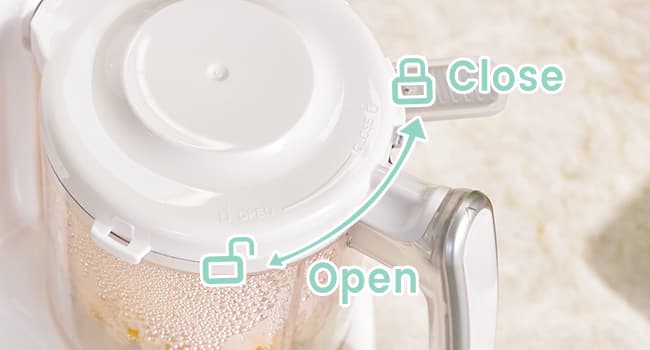BPA-Free Elevated Steam Basket, Healthy Homemade Baby Food Purees, Starting Solids & BLW, Baby Feeding Essentials, 6+ Months Grownsy Baby Food Maker, Steamer & Blender Baby Food Processor, White B0DGL879NT