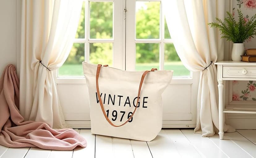 50th Birthday Gifts for Her,50th Birthday Gifts for Women,Gift for 50 Year Old Woman,50th Vinatge Bag Gift for Women B0FZG97LHX