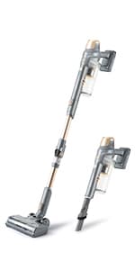 Kenmore DS4020 Cordless Stick Vacuum Lightweight Cleaner 2-Speed Power Suction LED Headlight 2-in-1 Handheld for Hardwood Floor, Carpet & Dog Hair, Green