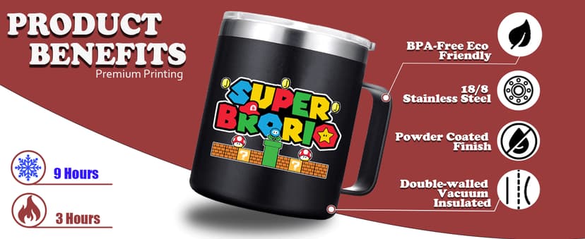 Funny Gifts for Brother Adult-Birthday Brother Gifts from Sister-Big Brother Gifts for Boy-Christmas Gifts for Brother-Best Gifts for Brother Dad Husband Son Boyfriend Him(14oz)