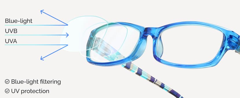 Gaoye 2.0 Reading Glasses for Women, 6 Pack Fashion Readers, Spring Hinge Eye Glasses, Blue Light Reading Glasses