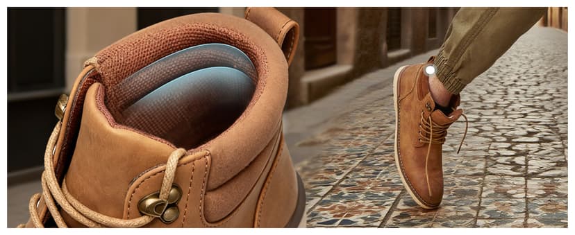 Vostey Men's Hiking Boots Waterproof Casual Chukka Boots for Men