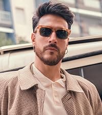 ZENOTTIC Polarized Sunglasses for Men Lightweight TR90 Frame UV400 Protection Square Sun Glasses