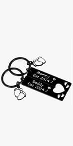 New Dad Gifts for Men: First Fathers Day Keychain