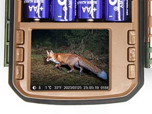 KJK Trail Camera 36MP 2.7K, Mini Game Camera with Night Vision 0.1s Trigger Time Motion Activated 130°Wide-Angle, Waterproof Trail Cam with 2.0” HD TFT Screen, Hunting Camera for Wildlife Monitoring