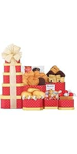 Ghirardelli Chocolate Gift Tower by Wine Country Gift Baskets Gift for Families College Students Appreciation and more