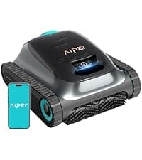 AIPER Scuba SE Cordless Pool Cleaner with 90-Min Runtime, Smart Self-Parking, Lightweight, Pool Vacuum for Above Ground Pools up to 860 Sq.ft