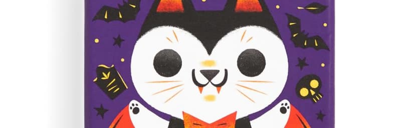 Mudpuppy Ghoul Fish! – Ghoul Version of Classic Kids Go Fish Card Game with Cute Illustrations of Ghoulish Cats for Children Ages 4 and Up, 2-4 Players