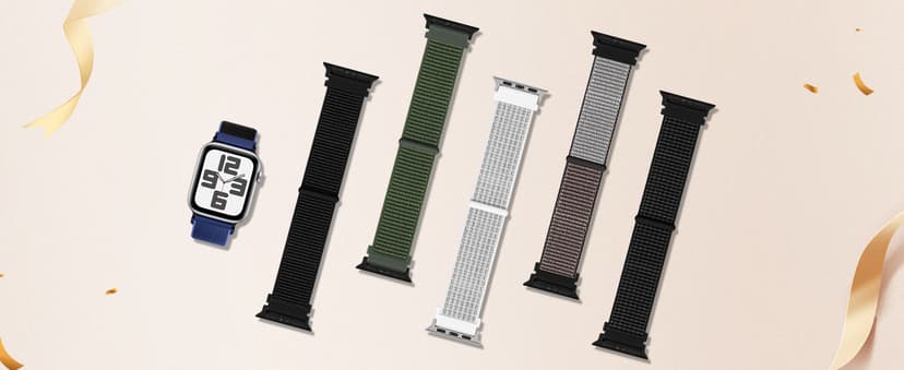6 Pack Nylon Sport Loop Band Compatible with Apple Watch Band 38mm 40mm 41mm 42mm 44mm 45mm 46mm 49mm Women Men, Soft Adjustable Braided Replacement Straps for iWatch Series 11 10 9 8 7 6 5 4 3 2 1 SE Ultra