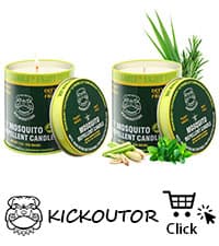 KICKOUTOR Mosquito Repellent Incense Coils with Natural Citronella Oil, 20 Coils & 4 Stands, DEET-Free Outdoor Protection for Patio, Backyard & Camping, Burns 5-7 Hours Against Gnats & No-See-Ums