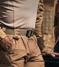 CQR Men's Tactical Pants, Water Resistant Ripstop Cargo Pants, Lightweight EDC Work Hiking Pants, Outdoor Apparel