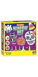 Creativity for Kids Halloween Big Gem Diamond Painting Kit | Create 13 Spooky Stickers & 2 Suncatchers with 1000+ Colorful Gems | Fun for Parties, Gifts & Seasonal Décor (Ages 6+)