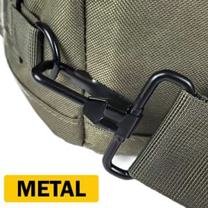 Hannibal Tactical 65L Large Duffle Bag, 3-in-1 Tactical Backpack MOLLE Pack for Sports, Gym, Outdoor, Olive Green