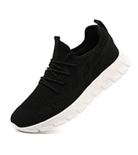 DLWKIPV Women's Running Shoes Lightweight Walking Sneakers Tennis Athletic Lace Up Gym Casual Fashion Fitness Sports Soft Sole Mesh Workout Comfortable