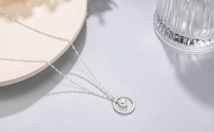 Burning Love Mother in Law Necklace Mom Gifts Mother Daughter Necklace Sterling Silver Circle Necklaces for Mother in Law Gifts Christmas Holiday Jewelry