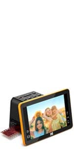KODAK Slide N SCAN Film & Slide Scanner Digitizer with 5” LCD Screen, Quickly Convert Negatives & Slides to Digital 22MP JPEG Photos, Compatible with 135, 126 and 110 Film & Slides