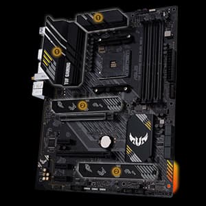 ASUS TUF Gaming B550-PLUS WiFi II AMD AM4 (3rd Gen Ryzen™) ATX Gaming Motherboard (PCIe 4.0, WiFi 6, 2.5Gb LAN, BIOS Flashback, USB 3.2 Gen 2, Addressable Gen 2 RGB Header and Aura Sync)