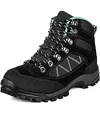 R CORD Hiking Boots Women Waterproof Ankle Support Womens Hiking Boots Backpacking Boots Breathable Non-slip Durable Boots for Outdoors