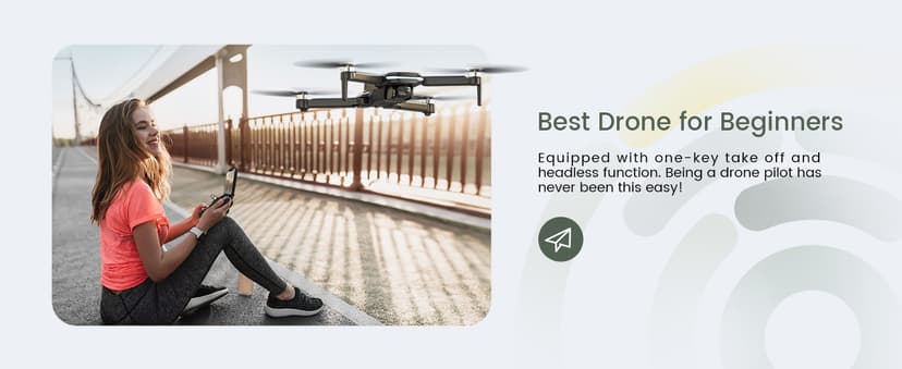 Holy Stone FPV Drone with 1080P HD Camera for Beginner Adults and Kids, HS280D Foldable RC Quadcopter with Brushless Motor, Optical Flow, Tap Fly, Voice Control, Gesture Selfie, 2 Modular Batteries