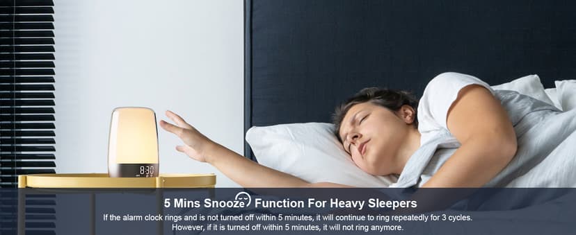 winshine Touch Wake Up Night Light with Sunrise Simulation Alarm Clock, 3 Ways Dimmable Warm White Bedside Lamp for Kid Bedrooms RGB Ambient Table Nightstand Light,Sleep Aid Snooze Timer Mode