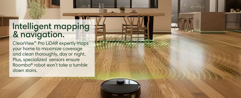 iRobot Roomba Max 705 Vac Robot Vacuum + AutoEmpty Dock - Extreme Power-Lifting Suction, Anti-Tangle Dual Rubber Brushes, Self-Empties, Recognizes and Avoids Obstacles, LiDAR Navigation