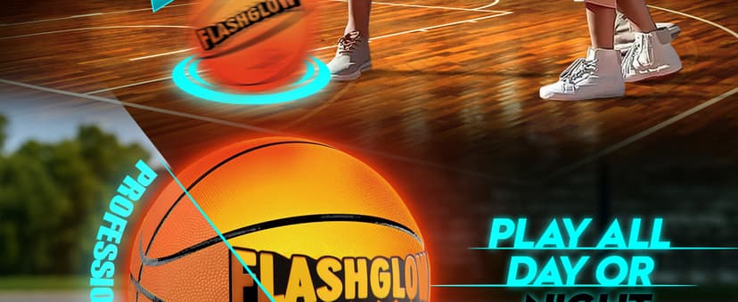 Light Up LED Basketball for Teen Boys: Cool Nighttime Ball Game Gifts for Birthday Christmas Easter – Size 7 Outdoor Rubber Ball for Boys Girls 8-15+ Year Old