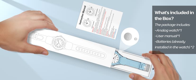 SOCICO Watch for Men Women Big Face Classic Analog Quartz Sports Backlight Unisex Waterproof Nurse Watch for Medical Army Military Time with Second Hand Easy to Read Casual Wristwatch