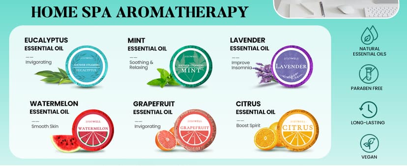 Shower Steamers Aromatherapy - 18 Pack Gifts for Women, Organic Essential Oils, Self Care, Birthday Gifts for Women, Men, Mom, Teen, Relaxation Home SPA Christmas