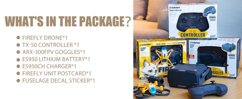 HISINGY Firefly FPV Done Kit,FPV Drone for Kids and Beginners,Micro Drone with Camera, APP Control, Altitude Hold, Video Record and Download,Kids Toys for Boys and Girls, Gift Toys for Birthdays