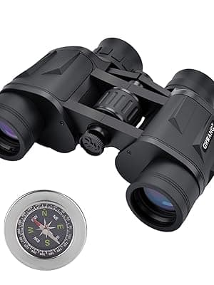 10x40 Professional HD Binoculars for Adults & Youth,Shock Proof Binocular with BAK4 FMC Lens, Large View & Waterproof Binoculars Perfect for Bird Watching,Hunting,Camping,Travel,Sports,Black