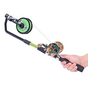 Kulport Fishing Line Spooler, Adjustable line Winder,No Line Twist, Portable for Casting & Spinning and Trolling Reel