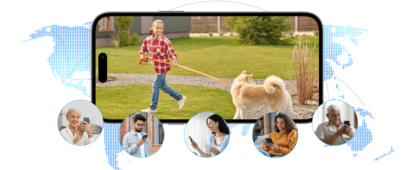 Rraycom 4Pack 5G/2.4G Security Cameras Wireless Outdoor,2K Battery Powered AI Motion Detection Siren Alarm WiFi Home Indoor Camera, Color Night Vision, 2-Way Talk, Waterproof, Works w/Alexa, Cloud/SD