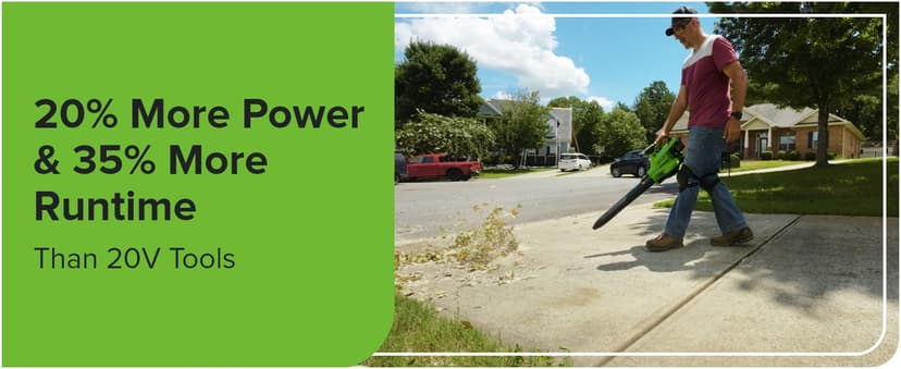 Greenworks 48V (24V x 2) Cordless Brushless Leaf Blower/Vacuum (520 CFM / 240 MPH) with Bag, Powerful & Efficient for Yard Debris Cleanup, Includes (2) 4.0Ah Battery & Dual Port Charger