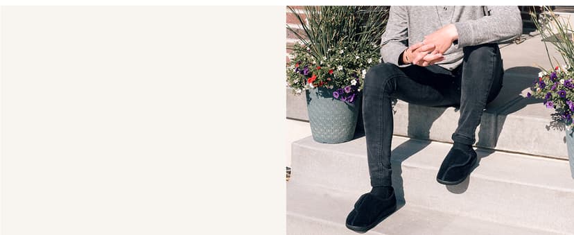 LongBay Men's Memory Foam Diabetic Slippers Comfy Warm Plush Fleece Arthritis Edema Swollen House Shoes