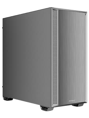 Antec P7 S, 4 x 120mm PWM Fans Included, Dual Side Front Mesh Intake, 360mm Top Radiator Support, Type-C 3.2 Gen 2, Sound-Dampening Side Panels, Mid-Tower ATX PC Case