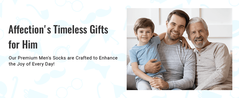 HAPPYPOP Gift Idea For Him - Gifts For New Dad Son Brother Husband Uncle, In Law Gifts, Funny Men Socks Fathers Day