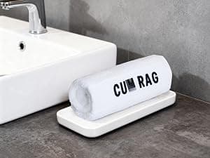 KISSHAKE Funny Gifts for Him, Anniversary for Men Boyfriend Husband, Mens Birthday Gift Ideas, Unique Christmas Stuff Gag Gift Baskets for Men Friends, 100% Cotton Hand & Face Towels B0FSQVXJGN