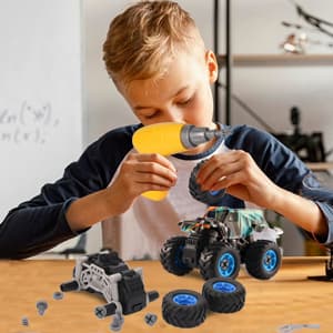 Take Apart Monster Truck Toys for Kids 3 4 5 6 7 8 Year Old Boys, STEM Educational Building Toys with Electric Drill & Storage Box Gift Birthday Christmas for Boys Girls Kids Toddlers B0FKT2MJ2W