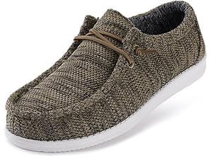 WHITIN Men's Easy Breezy Slip On Loafers | Foam-Cushioned Footbed | Ultralight Flex Sole