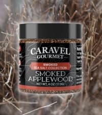 Infused Sea Salt Sampler Set, Finishing Salt for Seasoning, Gourmet Cooking Gift and Spice Variety Pack for Special Occasions, 0.5 oz x Bundle of 6 Flavored Salts - Caravel Gourmet Salt