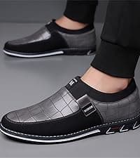 Veslexth Veslesth Men Casual Shoes Sneakers Loafers Comfort Walking Shoes Fashion Driving Shoes Luxury Leather Shoes for Male Business Work Office Dress Outdoor