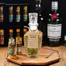 Alcohol Infusion Kit for Infusing Whiskey, Gin, Vodka, Tequila, Rum - DIY Your Own Flavored Spirits with Natural Ingredients - Anniversary, Birthday Gift for Men, Husband