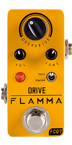 FLAMMA FC05 Mini Modulation Pedal with Chorus Flanger Tremolo Phaser Vibrato Rotary Liquid Autowah Stutter Ring LowBit