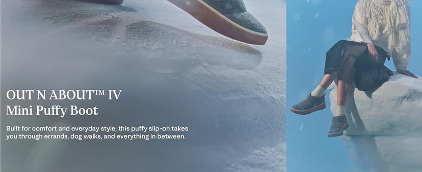 Sorel Women's Out N About IV Mini Puffy Insulated Slip-On Boots