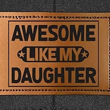 Gifts for Dad from Daughter - Funny Father Hat for Christmas - Dad Birthday Gifts from Daughter - Adjustable Fit, Comfortable Cotton, Perfect Present for Awesome Father Daughter Trucker Hat