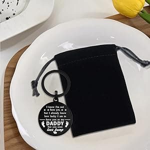 New Dad Gifts, First Time Dad Gifts, Christmas Daddy To Be Gift Keychain, Expecting Daddy Gift, Pregnancy Announcement for Daddy Level Unlocked, Fathers Day