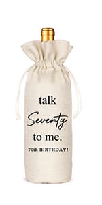 Socive 21st Birthday Wine Bag, Presents for 21st Birthday girl, 21 Years Old Gift Idea Wine Bag for Her Girl Friend, Sister Party Decorations B0B21FJ1NH